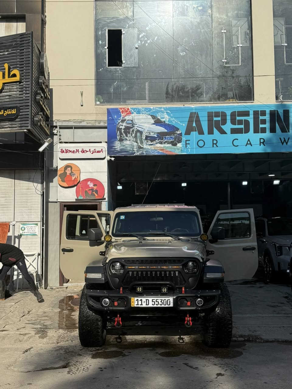 للبيع جاب رانكلر كلاديتر موديل 2020  V6  السياره فول مسستمه ومناقصه شي حادثه فقط جاملغ  جهة سايق (بلاستك) 
اي استفسار / ***********
