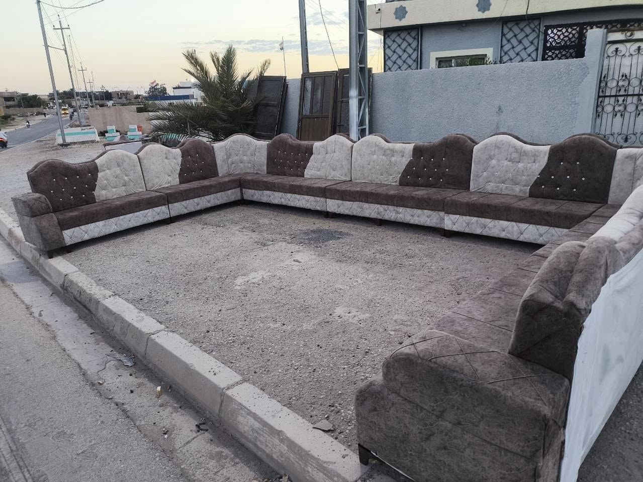 من رخص ادمن موافقه على منشور
ديوان مستخدم نضيف سفنج دوشمه جديده مامستخدم سفنج 

بي ٣ زوايه 
قياس كله 15.5 
نضيف مابي اي عيب 
العنوان راوه معرض هيثم واخوانه لبيع الاثاث 
بيع نقدي + اقساط
*********** بي وتساب
