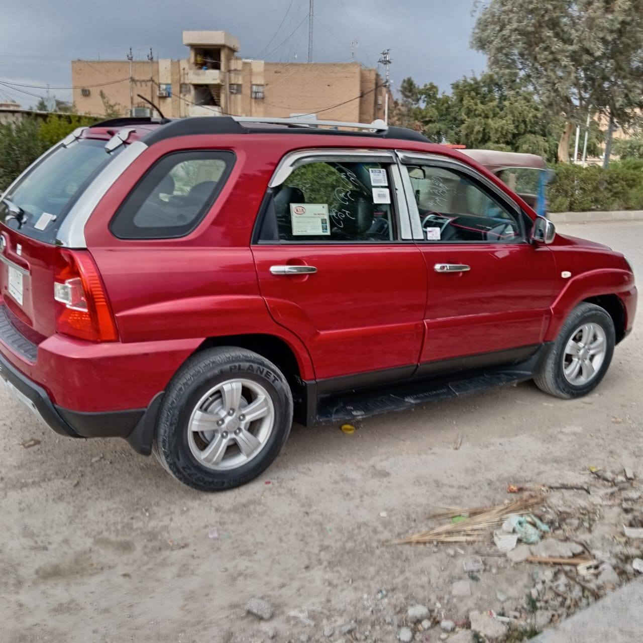 كيا سبورتج موديل ٢٠٠٩ وارد خليجي كير محرك تبريد خير من الله بيه ضبغ باب الصدر بس رقم ديالى السعر ١١٨ وبيه مجال لشراي مكاني بعقوبة أي استفسار هذا رقمي ***********
