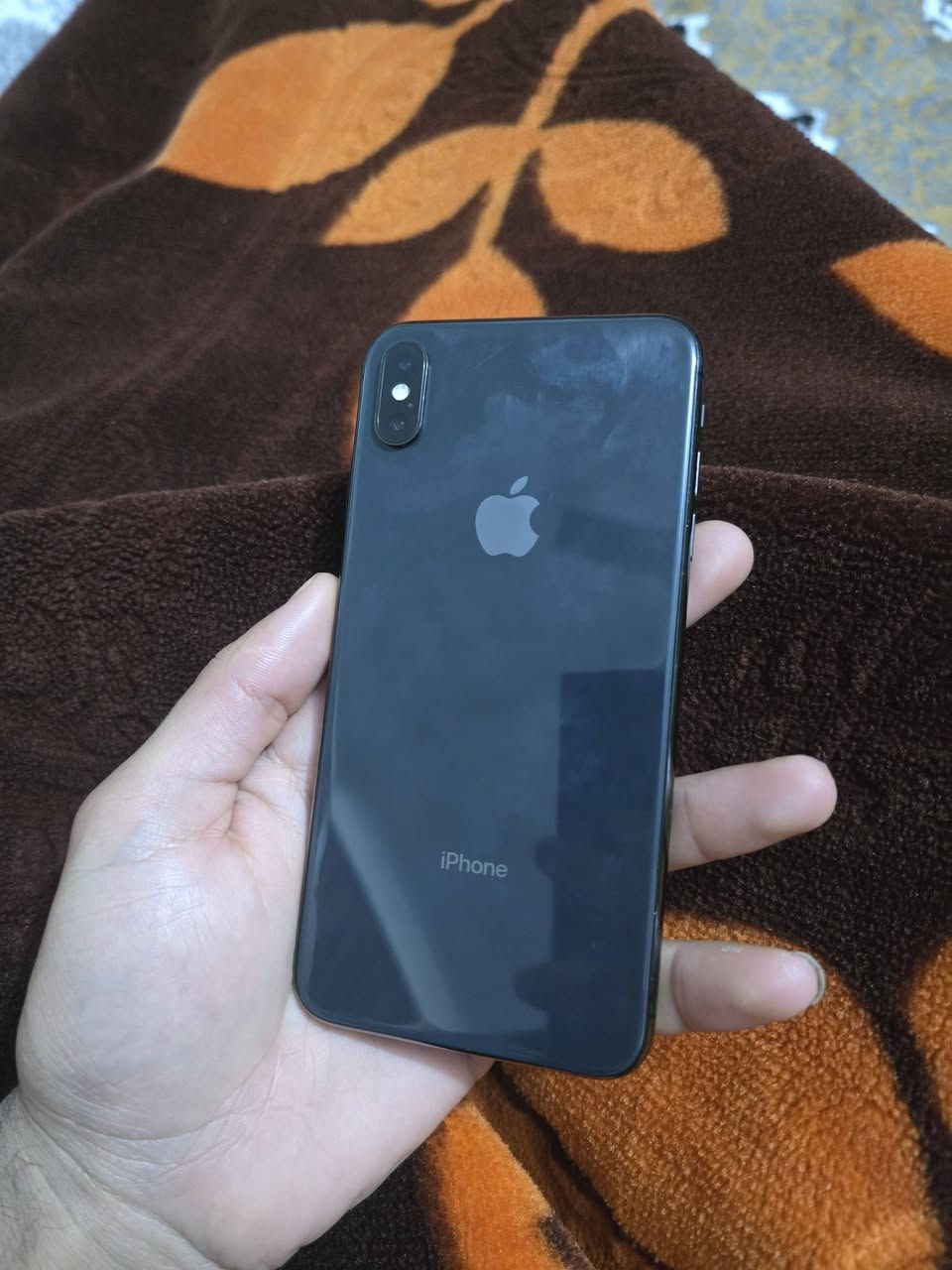 السلام عليكم 
ايفون Xs Max
 بطارية  100 مستبدلة 
ذاكرة 256 
وشاشة بيه هذا فطر مماثر ع اي شي 
باقي جهاز كله شغال ولوز كامرته زلاللل تخبل 
المكان:  بابل المركز 
 ***********
