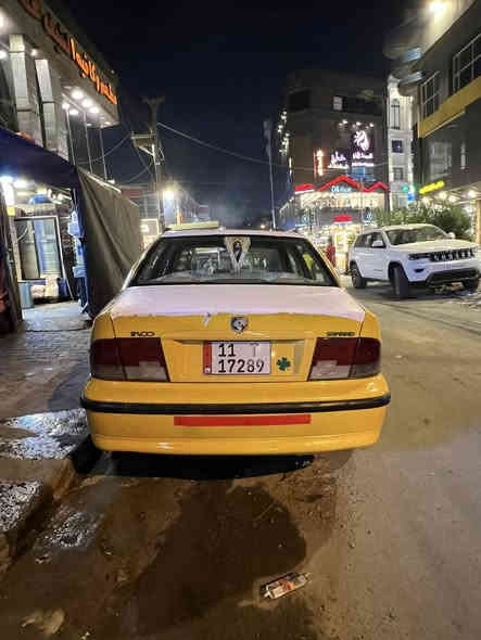 سلام عليكم 
سمند 2011 بس مسجله 2010
حادث السياره جاملغ خلفي بي تعمير 
المحرك بي خيط تبخير شي خفيف 
صدر كير تايرات  كله كفاله 100/100 
تبريد ثلج 
السياره تحويل ثاني يوم رقم جديد 
تاخذ السياره تحرك بيه كبل للشغل 
السعر 35 وبي مجال حك الجيه
***********
