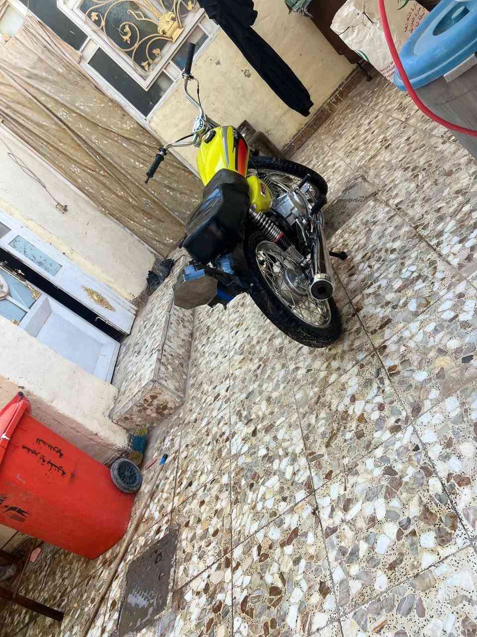 دراجه للبيع موديل 2025وبيه غراضه لبلاديه كامله اوراق اصولي وكيل العارضي نجف بقيت التفاصيل علا هاذا الرقم ***********
