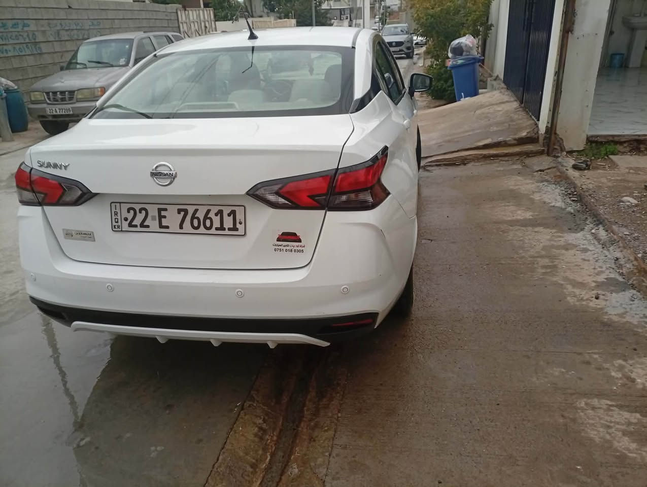 نيسان صني خليجي موديل ٢٠٢٢ سيارة بدون صبغ بدون ضربة بس بيها بارد شوية. سنوية ورقم جديد مكان سيارة كركوك. سعر سيارة ١٣٠
*********** كركوك, العراق
