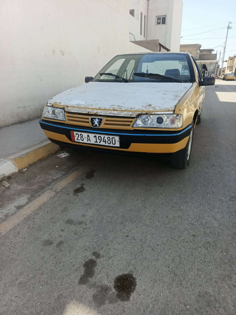 بيجو 405 تحويل ثاني يوم سنويه لل30 مصفره هيئه وغرامه جاهزه من كلشي مكاني ديوانيه سعره 25 وبيه مجال ‏‪***********
