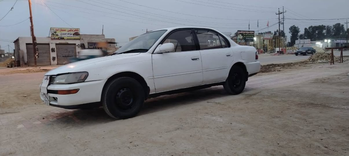 سياره كورله البيع موديل ٩٢ سياره مكفوله كفاله عامه من الظربه والصبغ سياره جاهزه بسمي سنويه2030 رقم بابل محركه خير من الله حجم المحرك 1800 مكلف بل نشر رقم الهاتف ***********
مكان السياره نجف ناحيه الحريه
