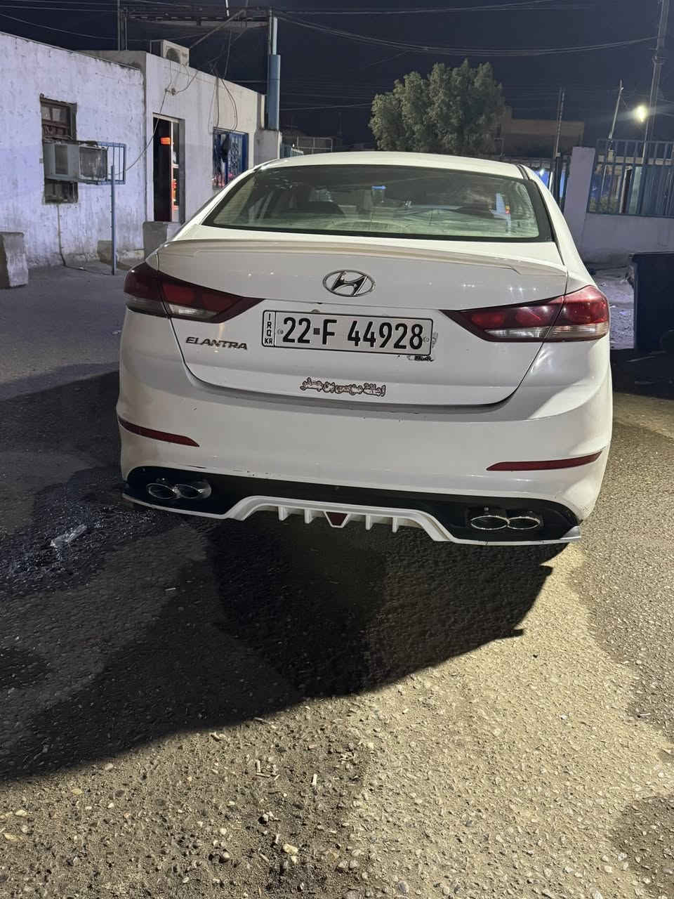 سلام عليكم 
النترا للبيع 2018 خليجي  رقم أربيل جديد 
سنويه لسنة 2030 
بيها ضربة تكمة جهة  سايق 

مكينة وكير جدد مكينه صار 10 اياًم من شديتها
تخم تاير تبريد تدفئه حداده جاهزه للأخير 
ويلها لبلادي موجود عندي
تنتة 
أشاير بالمرايه
كأمره 
حساسات 
شاشه جبيره
تحكم ستيرن

مكاني البصره 

سعرها 110 وبيها مجال للطيبين 

نتصال فقط موجود 
***********
