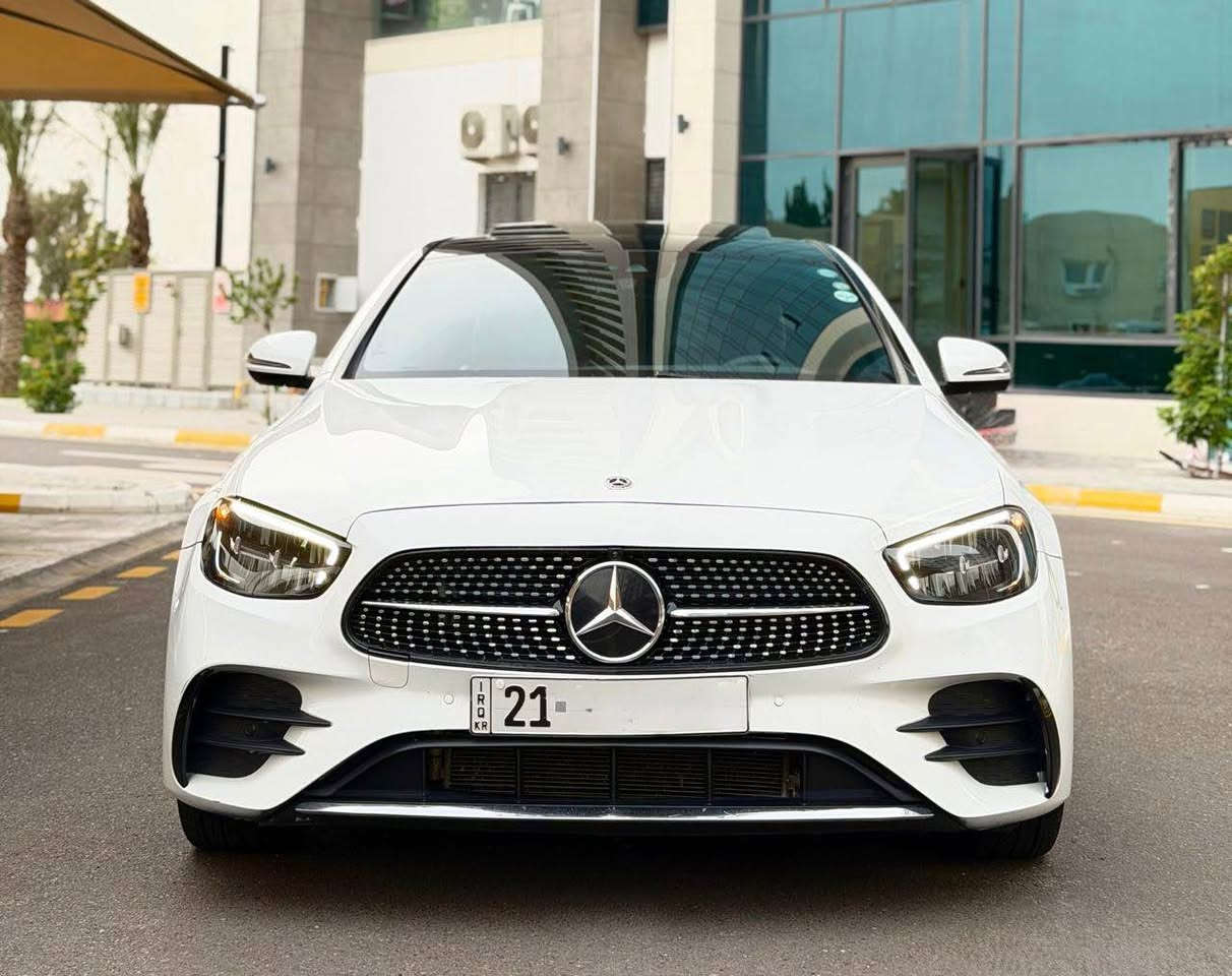 Mercedes Benz E350 AMG  2021

1.    بصمات ابواب
2.    لايت متحرك
3.    كيج إلكتروني متغير 4 أشكال
4.    شاشه حجم الكبير
5.    رادارات امامي خلفي جوانب
6.    حساسات 360 درجه
7.    صندوق كهرباء
8.   اتو هولد
9.     لد داخلي متغير 64 لون
10.     سماعات برو مستر
11.     كشنات تدفئه
12.     ويل AMG 19 أصلي
13.     صفر مسج جديده جدا السياره ما بيها اي نقص
   -    ماشيه 38 الف ميل
-   مكان السياره بغداد المنصور
-   حادث دعامية امامية فقط ايرباك ستيرن

- الاستفسار /  ***********
السعر 340$ ورقه وبيها مجال بغداد, العراق
