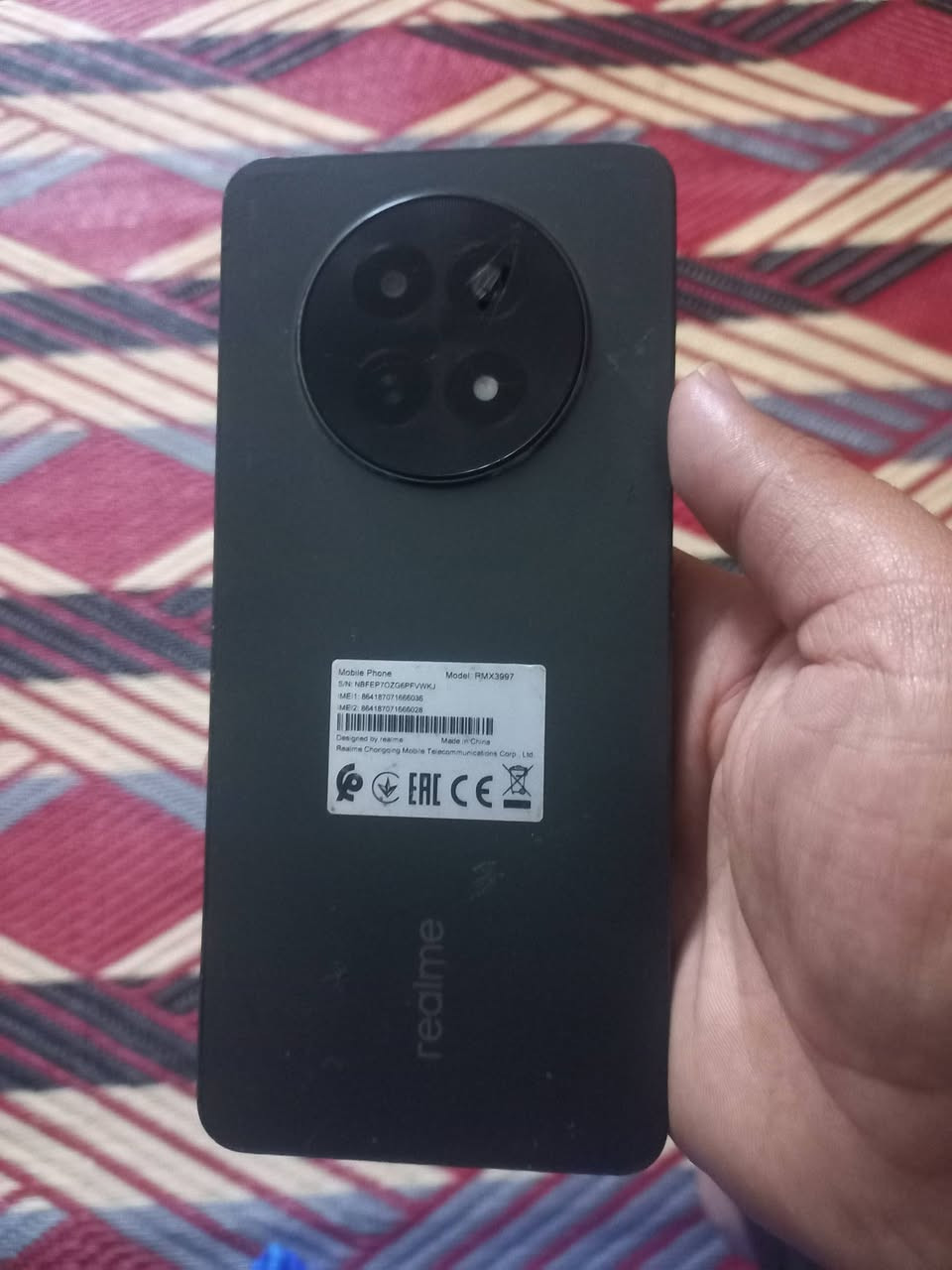 لبيع realme 12 X5G ذاكرة 256 كلة شغال بس شاشة مبدل وكالة سعر 70 نهايتة شراي يجي خاص لو يتصل ***********
