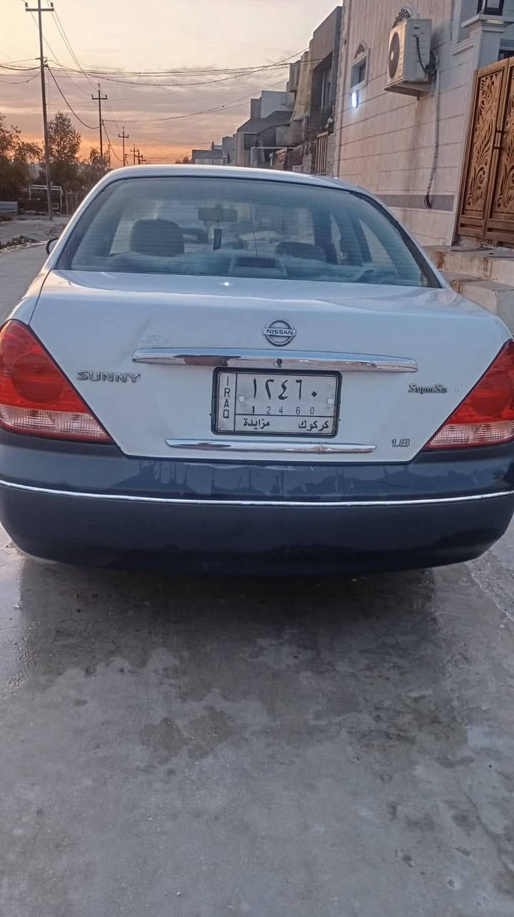 السلام عليكم نيسان سني موديل 2007 مكفولة من ضربة بس دعاميات بدلتهن سيارة جديدة الة من الصورة 
السعر 58 رقم ديالى نكليزي 
***********
