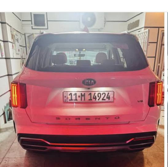 السلام عليكم 
كيا سورنتو موديل2021 وكالة خليجي سته سلندر جديده ماشية 73 ألف سبعة راكب فول مواصفات عده لبني رامه إشارة بل مري ترحيب شفتات ستيرن بردات خلفيه رقم بغداد دولي بسمي حساس امامي وخلفي كامره دواره لايت زنون تبريد ثالث قطع لمس جنطة كهرباء تشغيل عن بعد بصمت بواب وتشغيل وبعد مواصفات بيه السيارة مكفوله فقط شخط أربع اصابع ومصلح وموجود بالصور السعر 268وبيه مجال مكان السيارة السماوة قظا الرميثه هاذه رقمي *********** لثاني***********
