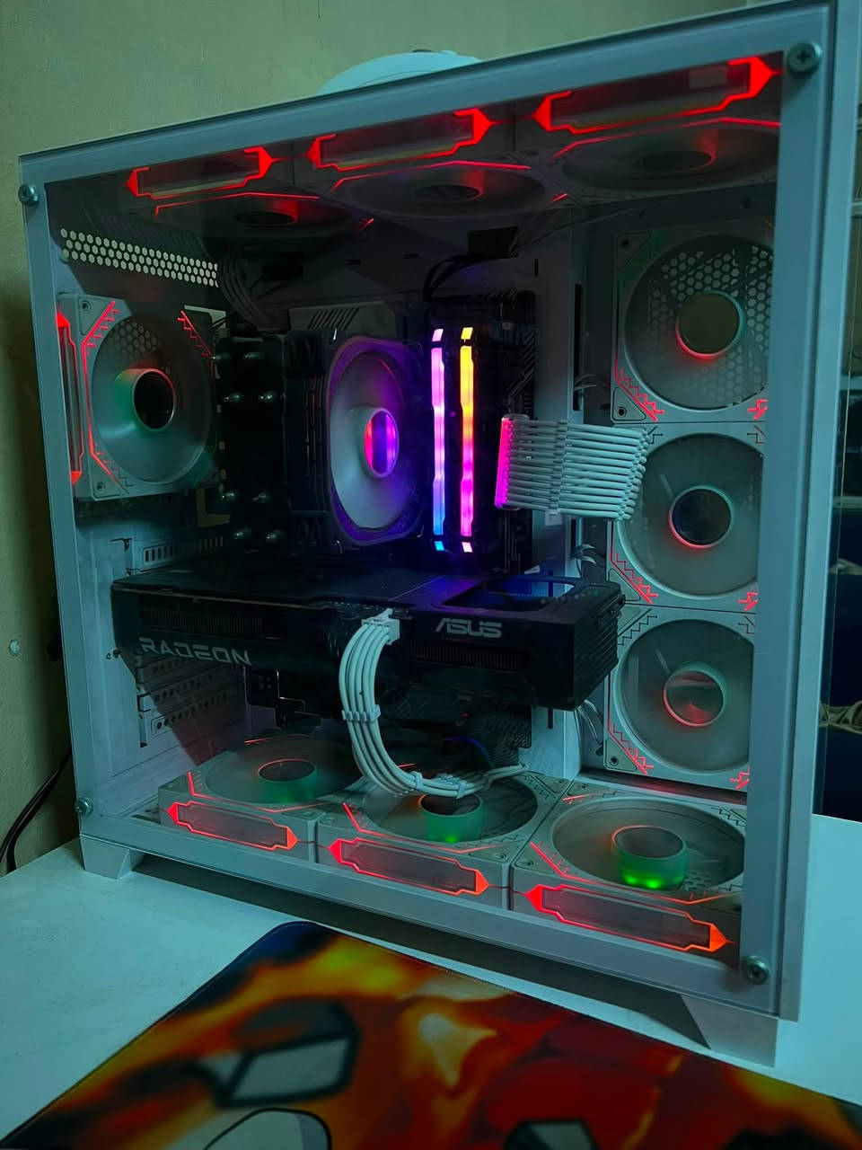 R5 5600X
Cpu cooler deepcool 

AMD 9070 16 GB

B550 asus prime plus 

Ram 16g Corsair vengeance 3200 2×8 

Ssd 128 
M.2 1TP

Psu 700 watt fsp hyper k 

السعر 1650 الف وبيها مجال


**إذا كنت صاحب هذا الإعلان وتريد حذفه لأي سبب، رجاءا أرسل رسالة إلى الدعم الفني**
