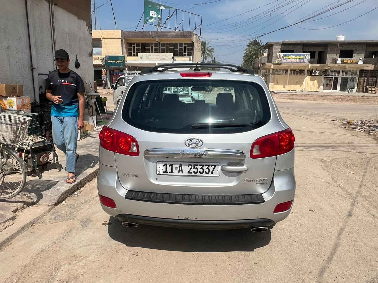 سنتافي ٢٠٠٨ للبيع او مرواس رقم بغداد مشروع وطني سياره جاهزه داخلها نظيف صدرها الامامي والخلفي خير من الله ضررها فقط بنيد مبدل ومصبوغ وحاليا بي جراد مكينة ٦ حجم ٢٧٠٠ خمسة راكب  تبريد تدفئة شغالات  خير من الله مابيها اي جطل السياره عندي اذن المكينة  الخلفية كامت وتبديلها انزله من سعرها عليه ومحتاجه زوج تايرات للعلم مبدل تخم بلكات وتخم مجاول وتخم نوزلات بيها طخطخات بسيطه عدى البنيد واضحة ب صور سونار مابيها تجي تاخذها وين ميعجبك وديها اي ابو سونار تريد مكانها ديالى الخالص   سعرها ١٠٥ وبيها مجال ترهم مراوس حسب القناعه للتواصل على الرقم او الخاص واذا تحب ادزلك فديو راسلني ع ماسنجر واني حاضر ***********
