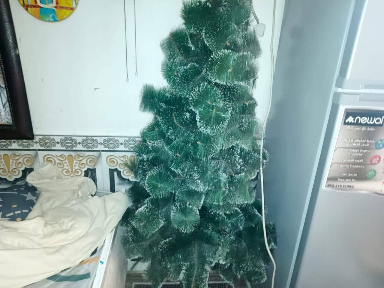 سلام عليكم شجرة 🌲للبيع مال احتفال اكبر حجم سعر 30 وبيها مجال قليل اليريدها يتصل على هاذ الرقم ***********
