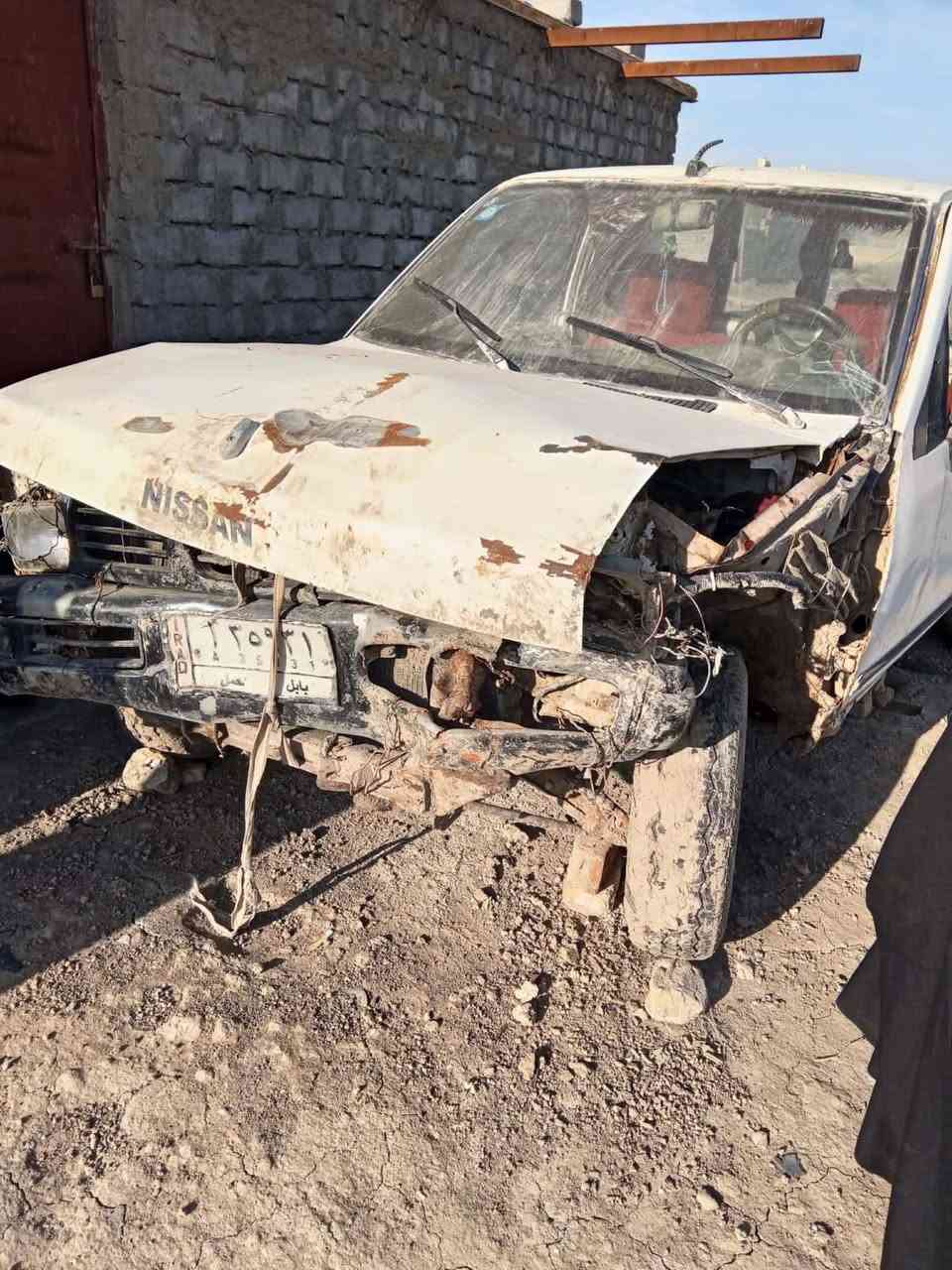 يالله نيسان 1997 البيع عل وضعه سياره مكينه بيه وكير شرط تخم تواير جديد حداديه نضيف رقم بابل  سنوي جديد مكانه سماوه سعره 13 بيه مجال بسيط ***********
