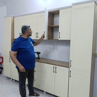 كاونتر ٣م • سنك مرمر صناعي ١٫٥م • بدون مقدم