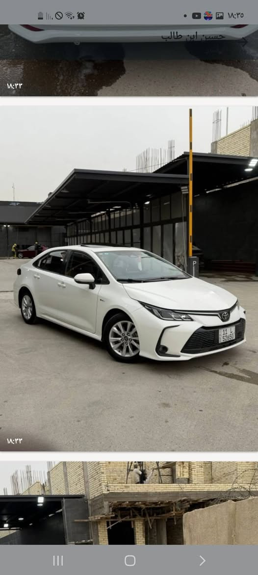 سلام عليكم كورلا هايبرد موديل2025 ماشيه 39الف السعر 153 مجال بسيط حك الجيبه بيها تكحيل صغير بالجاملغ الكدام مال سايق والباقي كله مكفول رقم ***********
