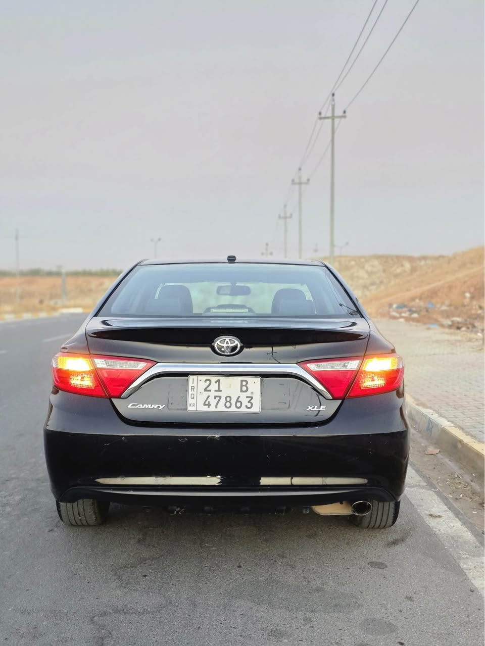 سلام علیکم 
تویوتا کامری 
مودیل 2016 امريكي
مواصفات XLE
فوول مواصفات ماعدا سلايد
بصمة
كشن جلد
تبريد لمس
شاشة ايباد
تحكم ستيرن
تحديد سرعة
تبريد قطعتين 
لايت اتو
لايت زينون
ويل كروم ١٧
كاميرا
جامات كهربائية 
مراية كهربائية 
ماشية ١٣٩ الف ميل
بيها بونيد صبغ
بي شوية تعديل بارد بسيط
سونار موجود بل منشور
كير محرك بشرط مامفتوح بدون صوت بخار
سنوية رقم هزة كلة جديد لحد 2030
بي بطاقة بنزين ⛽️ 
تبريد ثلج ❄️ 
اربع طايرات جديدة
تاخم صدرها امامي خلفي شرط
شرط تحويل غرامات وكالة
سعر 126$
مكان كركوك 
***********
*********** كركوك, العراق
