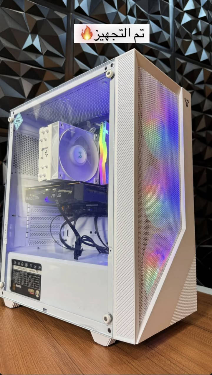 السلام عليكم PC"كاملة من كلشي " للبيع مستخدمة بنظافة عاليا جدآ استخدام بسيط 
ما بيه اي خلل وما داخلة صيانة 
مواصفات 
كارت الشاشة /RX5700XT 4G
معالج / R5 5500
الذاكرة العشوائية /16GB DDR5
الذاكرة / 265GB
شاشة / 24" FHD 144HZ

IPS
البور سبلاي /550 واط 
ملاحظة / تجميعة كاملة من ماوس من كيبورد و ماوس باد و سماعات 

السعر 850 الف توصيل الجميع الحافظات مجاني 
للطلب ولاستفسار ***********
