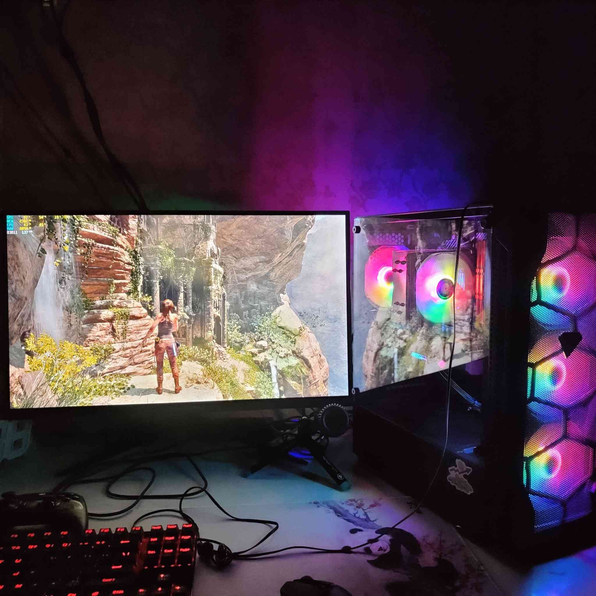 السلام عليكم
توصيل ماعندي مكاني البصره 

فقط كيس للبيع نضافة مثل الواضح بصور ومابي اي مشكلة او نقص 
درجة الحرارة الكرت والمعالج 60 ❄️ 
Cpu i5 10400f 
Cpu cooler LC-R120 
Gpu Rx 6600xt asus rog 
M.b h510m-k asus prime
Ram 16 2x8 3200
M.2 intal   1T 
Pus 650w 
Case 4fan
السعر 750 مجال بسيط حك جيه 
*********** واتساب
