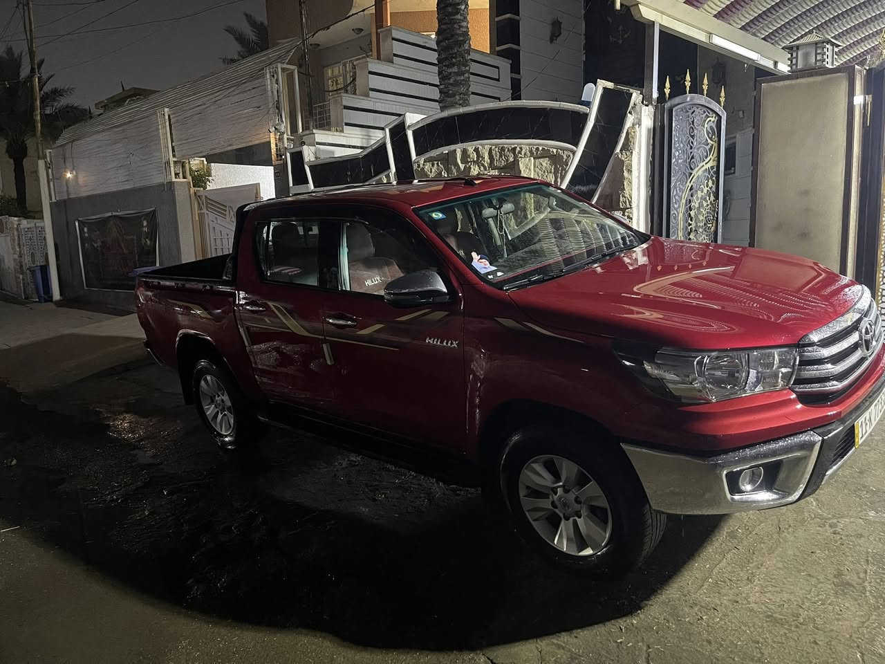 تيوتا هايلوكس
فورويل 2019 السيارة ماشية 169 الف مكفولة  كير محرك كشر  

فول مواصفات تدفئة كشنات شاشة جبيرة تحكم تبريد بيانو السيارة ساز  باسمي 

السعر 158

***********
