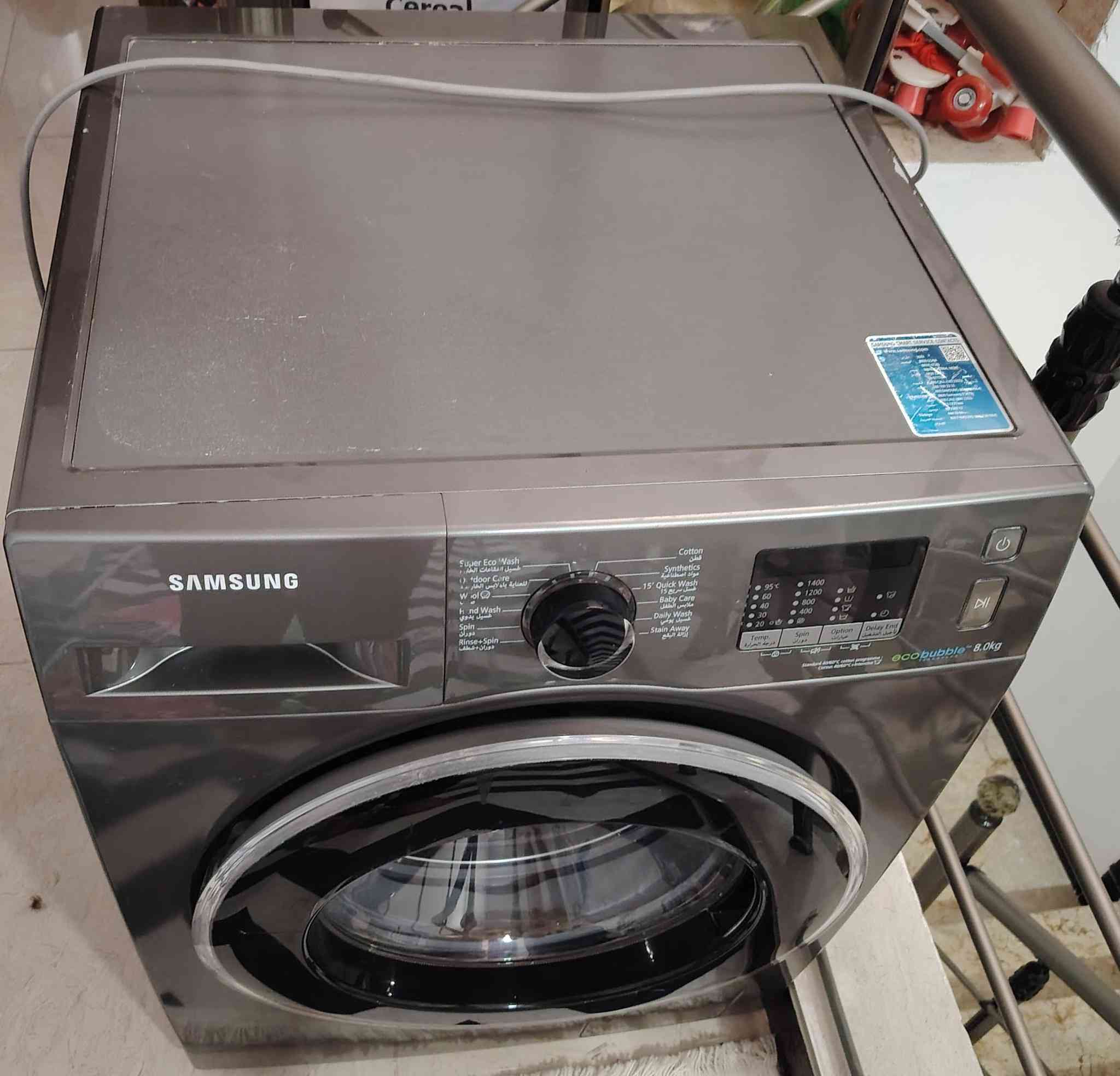 غساله للبيع نظيفه جدا سامسونج كما موضح في الصور التفاصيل المكان بغداد حي الجهاد
رقم الهاتف
***********
السعر ٣٠٠ وبي مجال بصيط حك الجيه
