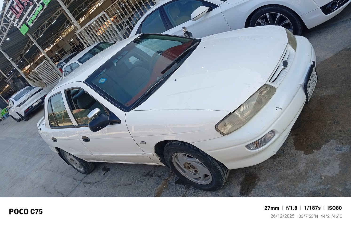 السلام عليكم سيفيا 1996بغداد محرك مفتوح كير عادي سياره خير من الله السعر 35بي حك الجيه رقم ***********
***********
