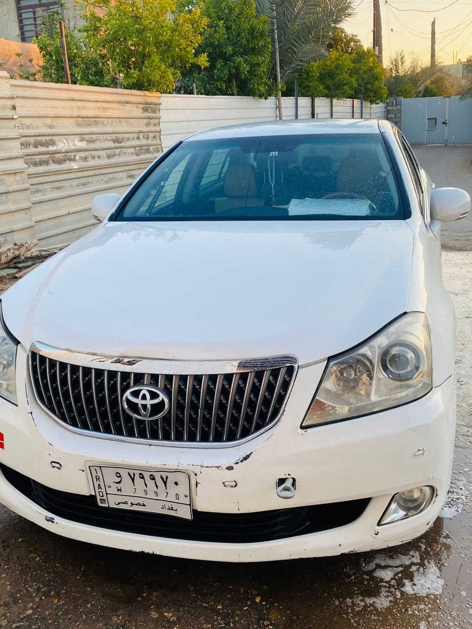تويوتا ماجستا
موديل(2009) السنويه باسمي رقم بغداد اصوليه ١٠٠٪؜ مكفوله من الرسميات
قرار مبايعات فقط وكاله
لون ابيض صدفي
مواصفات السياره
(( السياره كصه قماره فقط ))
_فول عدى الفتحه
_شاشه اعطال    
_مكينه  V8
_كشنات تدفئه تبريد اصل
_كشن 4 كهرباء 
_ تحكمات خلفيه
_داخل جلد وصاج ملكي
_4 ويل كب بلادي 
_سيدي جنجر 6 اقراص
_قطعتين تبريد + سبلت 
_اشاير بالمري
_مري شفط
_مفرغة هواء
_رادار امامي توقف ذاتي
_كامره دواره بلاد 
_جنطه شفط
_3 وضعيات قياده وخزن 
_تحكم ستيرن + ستيرن كهرباء
_سستم نيكل ابواب
_غراض جنطه كامله شركه
_6 بصمه ابواب وجنطه
وبعد بيهاا مواصفات 
السعر : ١١٠وبيها مجال
مكاني: النجف كوفه
هـ ***********
