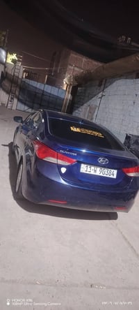 إلنترا موديل ٢٠١٣ رقم بغداد انكليزي بأسمي  محرك 1800دوش مكفول كير AT م...