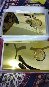 ورحمه الله وبركاته كفر PS5 لون ذهبي مثل ما مبين بالصوره سعره 18 الي ير...