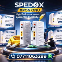 � محتار وتريد ONU وصلت؟ 🔥 ❌ يمي كلشي يختلف ❌ ⚡ SPEDOX XPON ONU ⚡ 🔥 سرع...