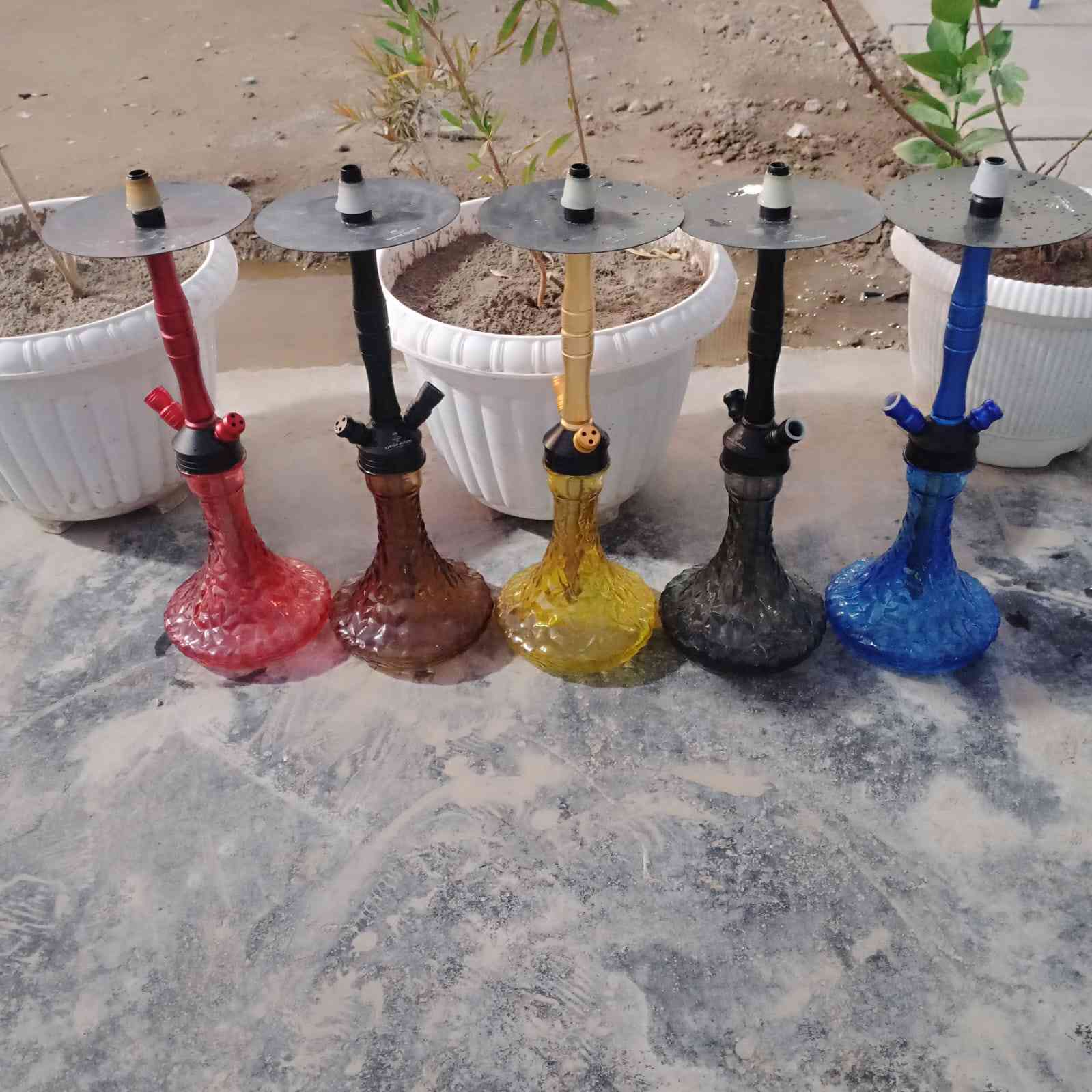 السلام عليكم 
نراكيل للبيع
 جديدة ما مستعملات 
العدد 15 أو مفرد عادي
سعر وحده 18 الف 

***********
