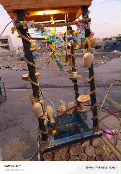 نافورة للبيع 
السعر 40 الف وبيها مجال
العنوان المحل  منطقة الساعة قرب اهل الجامات
للتواصل الاتصال على الرقم التالي
***********
