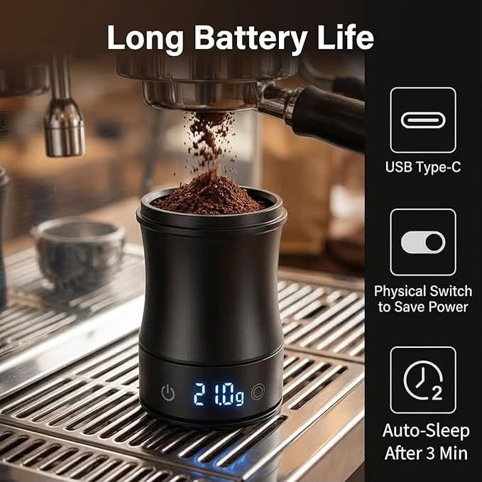 ميزان قهوة رقمي بجرعات 500/0.1 غرام عالي الدقة، قابل لإعادة الشحن عبر منفذ USB-C، مناسب لفلتر قهوة بورتا 58 مم، ميزان مطبخ رقمي محمول لتحضير القهوة
3في واحد


**إذا كنت صاحب هذا الإعلان وتريد حذفه لأي سبب، رجاءا أرسل رسالة إلى الدعم الفني**