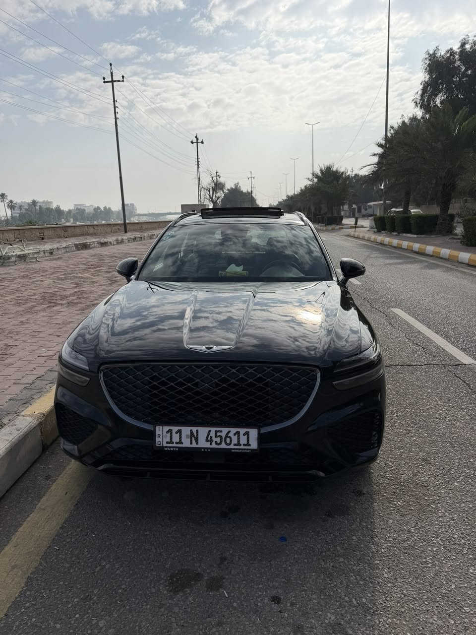 جنسيز gv70 سبورت برستيج موديل2022 محرك 6 سلندر فول مواصفات للاخير حادثهه موضح بالصوره ايرباك دركه صور الحادث بالمنشور وبيهه من امريكاصبغ باب السايق موضح بالسونار
مكان السياره العمارة *********** رقم بغداد بسمي السعر 330وبيه مجال قليل
