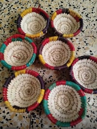 سلال يدوية • سعف نخيل • ديكور تراثي