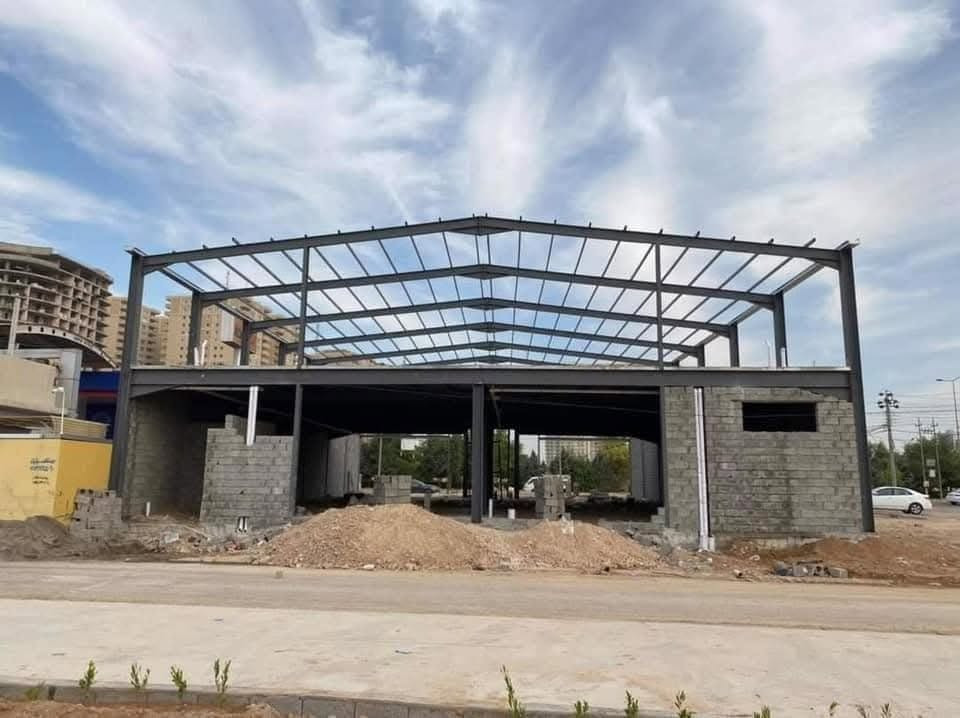 🛠معمل الابداع الهندسي⚒
يعلن معمل الابداع الهندسي 🛠عن اعمالة  وتصنيع الجملونات واسعه المساحه 🔩

والهياكل الحديده متعدده الطوابق ⚒⛓والجملونات واسعه المساحه 🔩والمسقفات الحديثه ⚒ ⛓

((
ملاحظة نعمل بجميع محافظات 
و توصيل المواد لكافة المحافضات للمزيد من المعلومات الاتصال🤳🏼على الهاتف التالي🛠 ‭***********‬🛠
