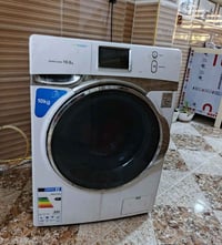 غساله ١٠ كيلو • شاشه لمس • مستعمل قليل