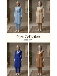 كوني مميزة بطلتكِ مع مول جنة الكفيل ✨💙 طقم نسائي متكامل، أناقة لا تقاو...