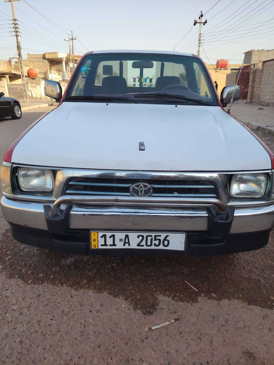 سلام عليكم بيكم تيوتا فلاحيه للبيع موديل 2001 مكينه كير ابلادي شاطي بلادي لا ضربه ولا تبديل كهربايات كله شغاله  بيه فقط رشات صبغ قليله  بل بدي تبريد تخم تاير سنويه  2031 باسمي مصفره ضريبه  وغرامه ولا الف عليه تحويل ثاني سعر 73  وبيه مجال قليل عنوان ميسان قلعه صالح رقم 📱 ***********اسيا  ***********
