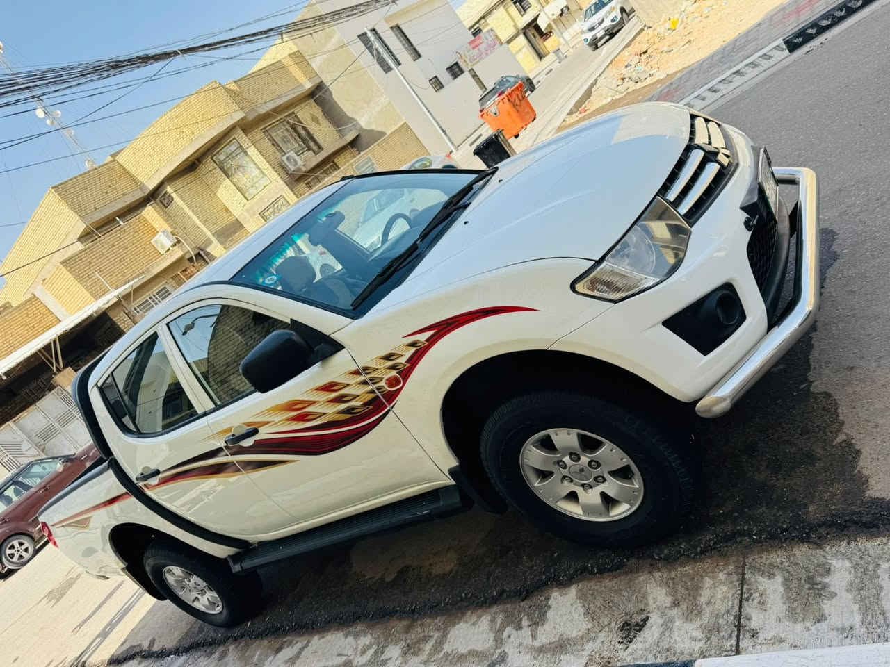 بيكم مستبوشي L200خليجي 2015 السعر 138 وبيها مجال كفاله عامه ضربه وصبغ وتبديل السياره جديده فورويل شغال محرك گاز محرك وگير مكفولات حداديه جديده جاهزه اي نقص ما بيها شاشه تخم تاير هزه جديده تحويل مباشر مكاني كربلاء المقدسه الاستفسار***********
