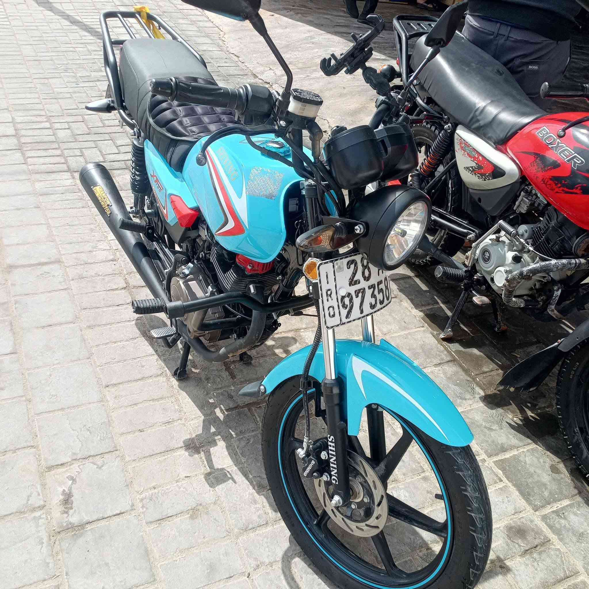 دراجة شننك 🏍️ موديل 2023
نازلة بل 2026 شهر 1الواحد 
تحويل ثاني يوم سنوية باسمي 
الرقم نجف مشروع وطني 
تحويل اي دائرة مرور الرستمية 
شعب وين ما جان بغداد 
للاستفسار الاتصال 
***********
بغداد مدينة الصدر
