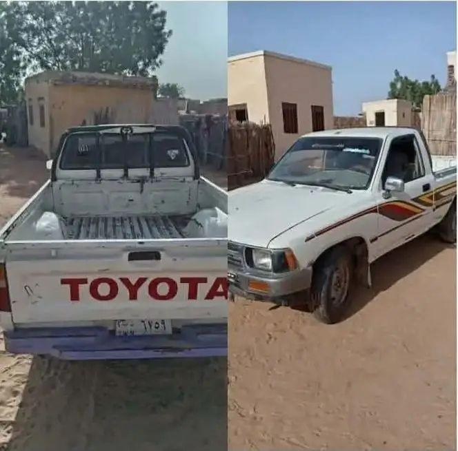 للبيع في تندلتي 
بكسي فرده موديل 94
عربيه نضيفه 
مكنه معمره عمره جديده
كرونه جديده جربوكس نضيف 
لساتك فل عربيه في حاله جيده
وقود بنزين  ترخيس تندلتي منتهي 

مطلوب 55 في تفاوض
عموله 500 من المشتري 

للتواصل واتساب مكالمات 0114272813
للتواصل مكالمات فقط 0961156760


**إذا كنت صاحب هذا الإعلان وتريد حذفه لأي سبب، رجاءا أرسل رسالة إلى الدعم الفني**