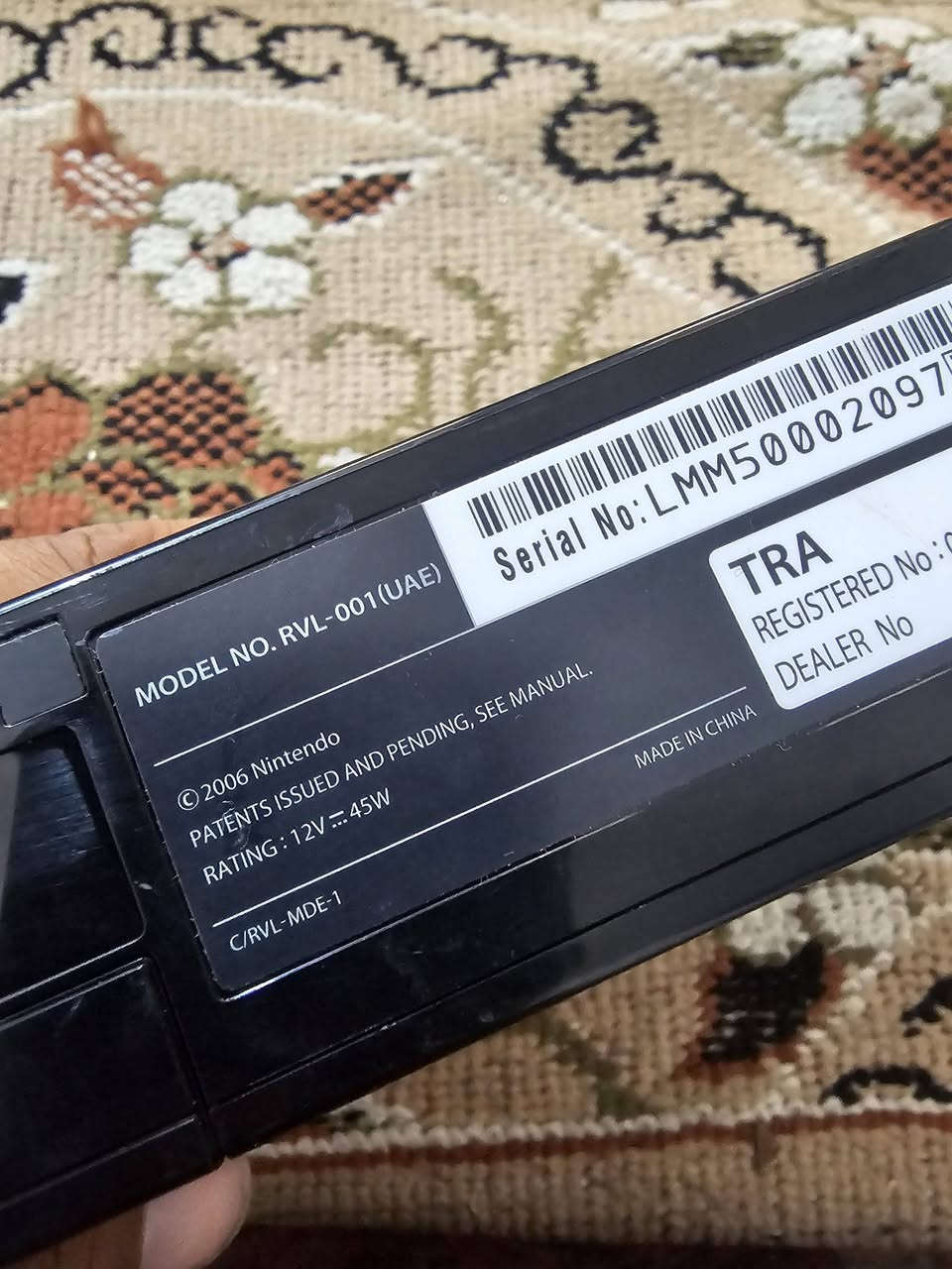 اخوان جهاز wii 
نسخة الشرق الاوسط والامارات تعتبر نسخة نوادر
طلع بدون ملحقات تكدر تفحص وتقتنع الا تستلم اخوان


**إذا كنت صاحب هذا الإعلان وتريد حذفه لأي سبب، رجاءا أرسل رسالة إلى الدعم الفني**