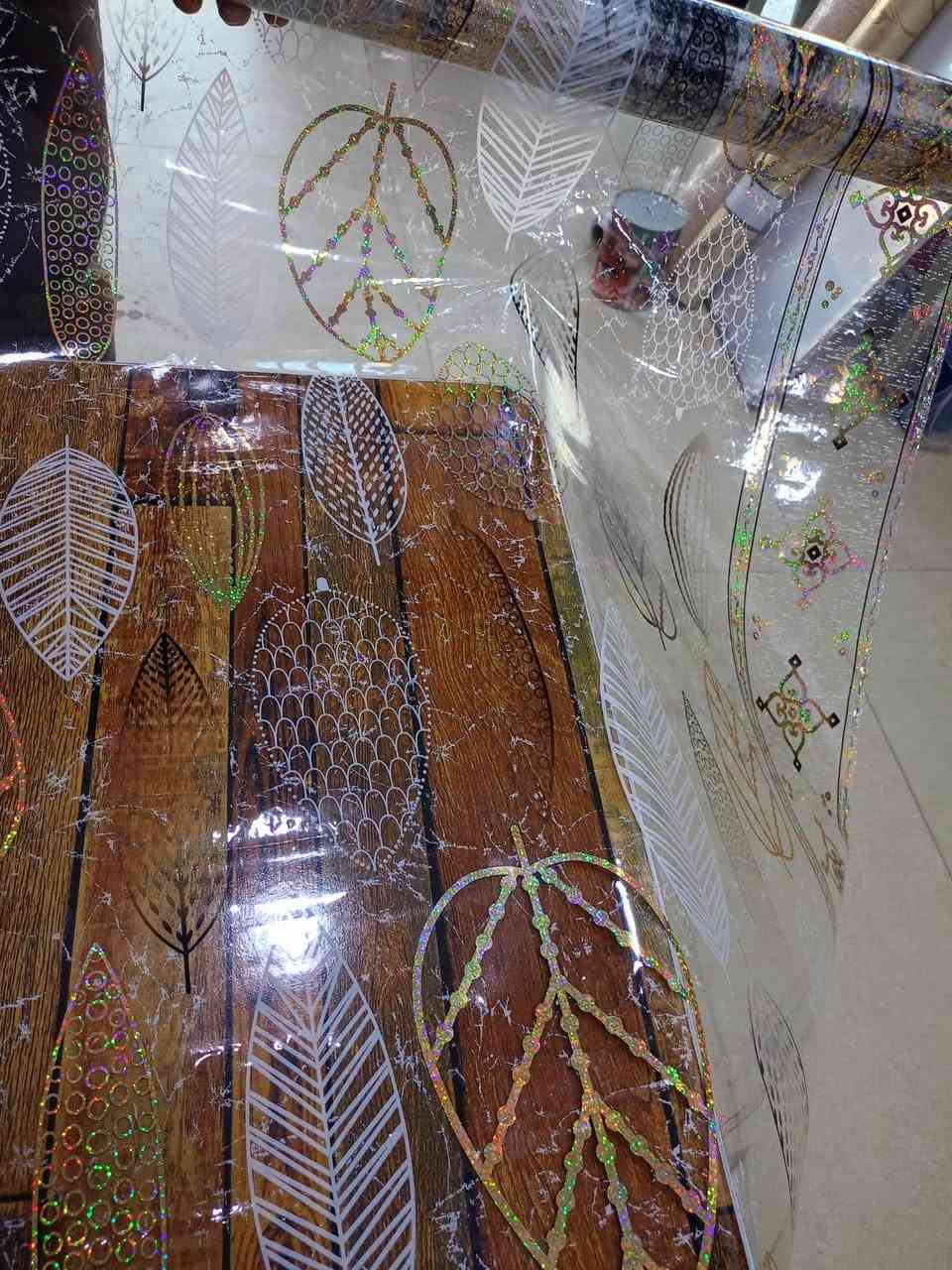 جديدنا مفرش أو سفره

نايلون ثقيل يرهم لميز الطعام عبالك جام

وحلو سفره من تفرشيه للخطار شي جديد

وكلش عملي من تخليه فوك الثلاجه او على كاونتر سهل التنضيف

هاي بعض الفكار والباقي انتي وترتيبج


**إذا كنت صاحب هذا الإعلان وتريد حذفه لأي سبب، رجاءا أرسل رسالة إلى الدعم الفني**