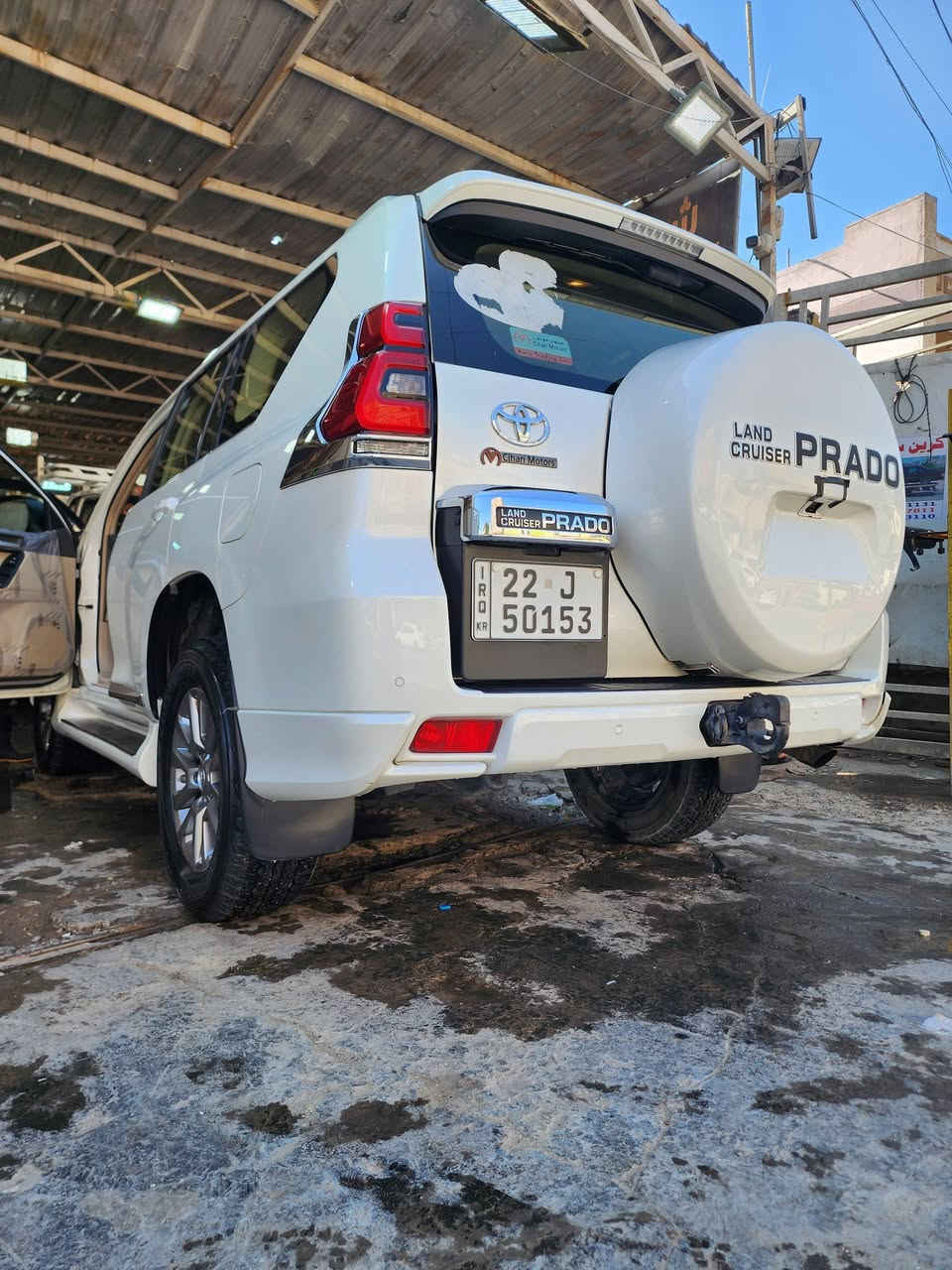 سلام عليكم
ابرادو 2019 VX
ماشيه 55
رقم اربيل جديد 
سنوية جديده لل 29 

مكفولة من الصبغ وتبديل 
سيارة نضيفة كلش 
مواصفات معروفه VX
كشنات جلد تبريد 
فتحت سقف 
لايت زنون 
أشارت ترحيب 
دشبول صاج ووووالخ 
سعر 
425 $
***********
