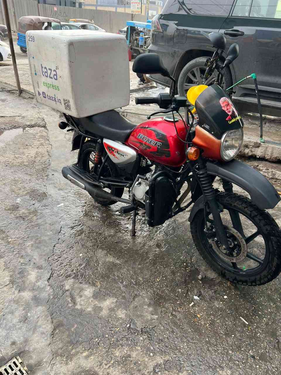 ا
سلام عليكم شباب بوكسر  للبيع موديل2021 

مجفته قبل سبوع أوراق استنساخ مكاني بلديات 

سعر 900الف وبيهه مجال حك الجيه 

***********
