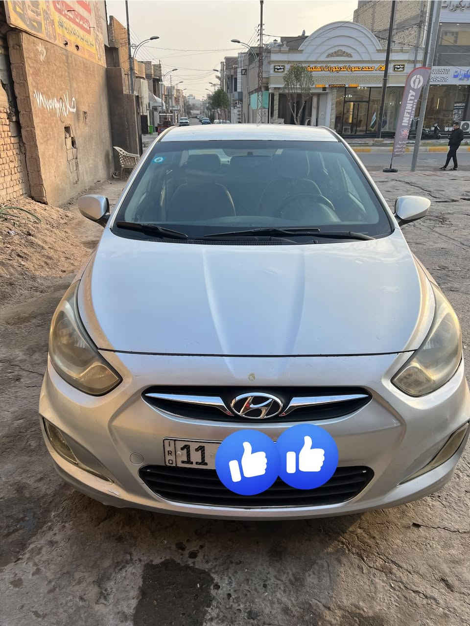 للبيع اكسنت موديل2013
وارد أمريكي محرك 1600 تخم تاير 
كير ومحرك جديد
تبريد ثلج 
تخم تاير
مكفولة من الضربة
فقط صبغ جراد الجاملغات الخلفية
رقم بغداد دولي بأسمي 
تحويل ثاني يوم
السعر 90 وبيها مجال بسيط
المكان الأنبار الفلوجة
للاستفسار الاتصال على 
***********
