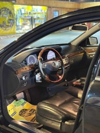 سياره مارسيدس 550S مديل 2007محدث بجم خلفي وامامي السياره ماشيه 114اليس...