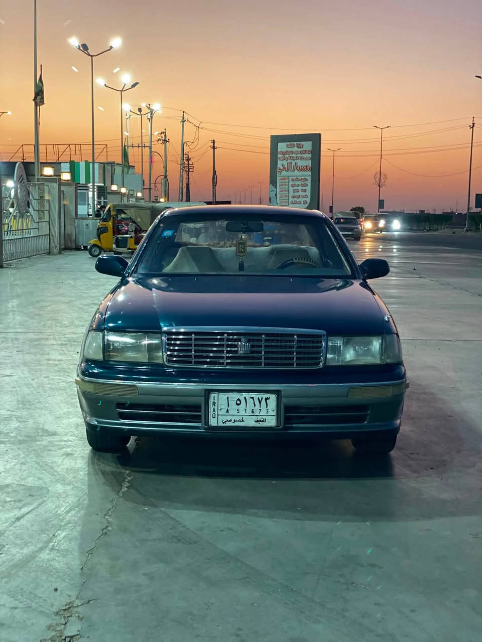 يا الله
بطه موديل 1994
رقم نجف سنويه بسمنه تحويل مباشر سنويه لغايت 28 مشروع وطني 
 سياره كفاله كص والنقل الجثه والضربه القويه 
محرك وكير vvt 2500 جديد 
منضومت لايت زينون 
شاشه ودوشمه جديد
تخم تاير جديد 
جام اخضر 
ربل قماره وحداديه امامي خلفي نفض كله جديد 
مكان السياره واسط ! 
السعر 45 وبيها مجال 
الاستفسار على هذا الرقم *********** 
مكلف بنشر تحب اتصل .
