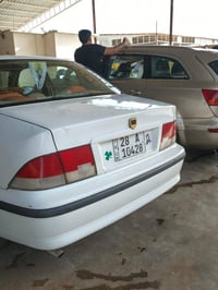 سمند ٢٠١١ رقم نجف  جديد بسمي  بيها عتب أثر اخياس  مكينة كير حدادية جدي...